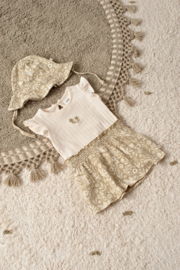 Feetje Zonnehoed crinkle AOP - Let Your Dreams Blossom