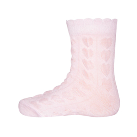 Ewers Socken hartjes roze