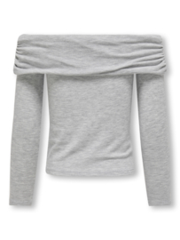 ONLY KOGAMOUR Light Grey Melange