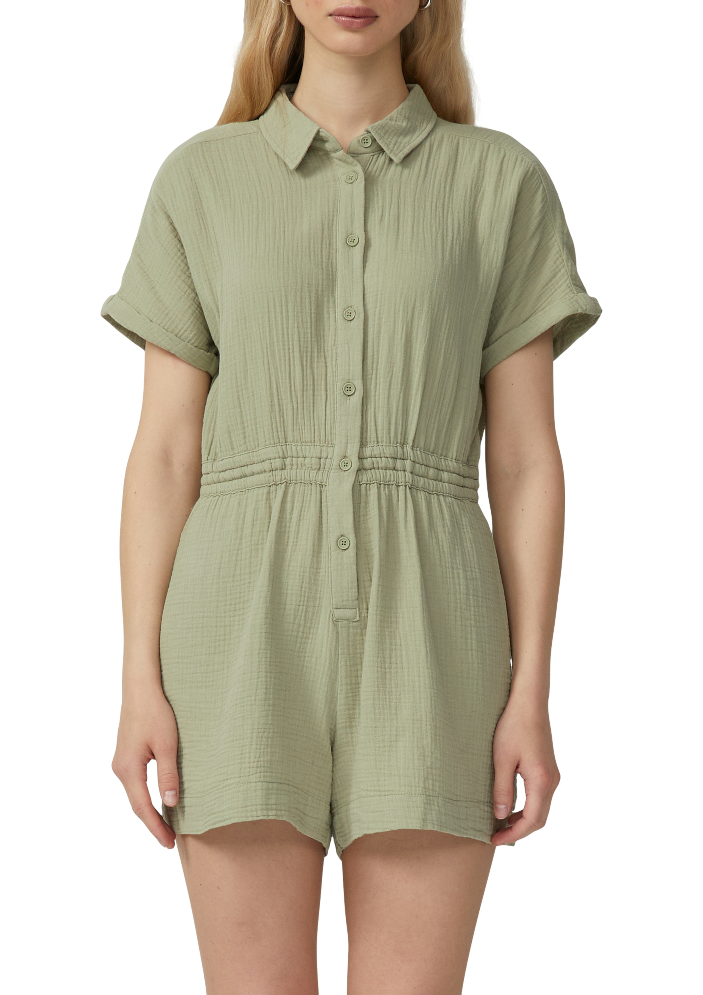QS  Playsuit 2167031 Sage ZSD26