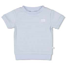 Pyjama Shortama wafel Baby Blue - Summer Special