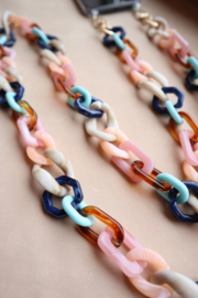 Phone chain - blauw
