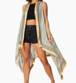 Halflange zomer kimono Ibiza