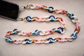Phone chain - blauw