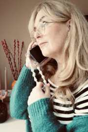 Phone chain - parelmoer