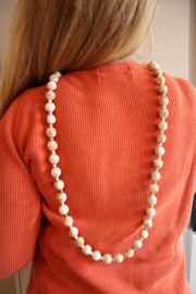 Phone chain - creme