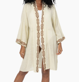 Halflange zomer kimono Maleisie