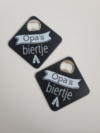 Fles opener opa