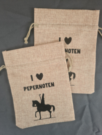 I love pepernoten zakje