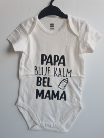 Papa blijf kalm bel mama