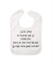 Geboorte slabbertje