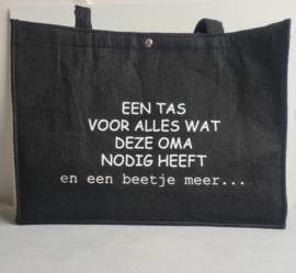 Filter tas oma