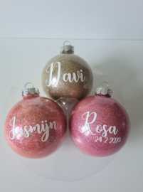 kerstbal met naam