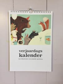 verjaardagskalender | dieren