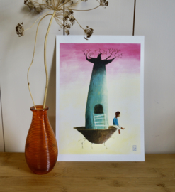 Small Poster A4 | Baobab Boy
