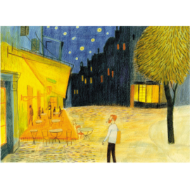 Postkaart A6 | Vincent caféterras | 1 stuk