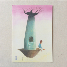 Postkaart A6 | Baobab Boy | 1 stuk