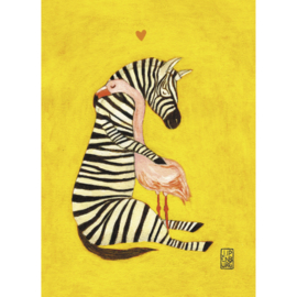 A6 | Big Hug Zebra | 5 stuks