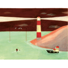 Postkaart A6 | Lighthouse | 5 stuks