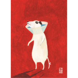 Postcard A6 | Sick Dog | 1 card