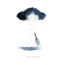 Postkaart A6 | Stay Strong | 1 stuk
