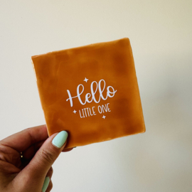 Tegeltje -Hello Little One