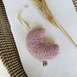 Speendoekje Maan -  Roze met zachte vulling