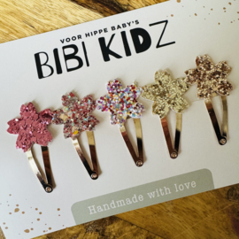 Setje  Haarspeldjes Ster Goud