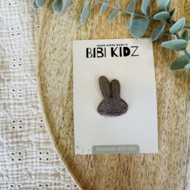 Los  antislip haarspeldje Bunny Bruin