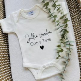 Romper - Jullie worden Oom en Tante