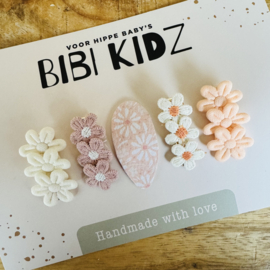 Setje Haarspeldjes Lente Pastel