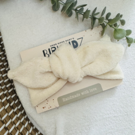 Haarband - Badstof Naturel
