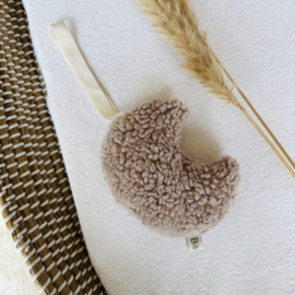 Speendoekje Maan -  taupe met zachte vulling