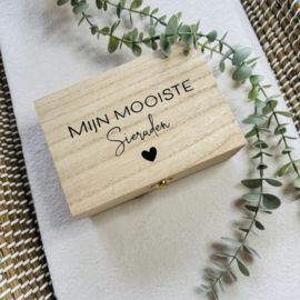 Bewaarkistje Mijn Sieraden Groot