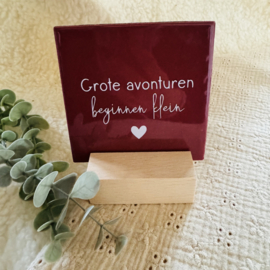 Tegeltje - Een grote wens