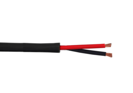Vertinde kabel zwart 2 x 4 mm²