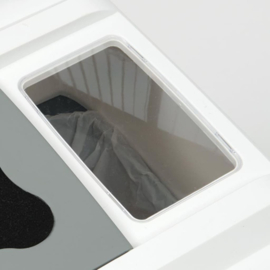CA SMART SIFT KATTENTOILET INCL 4 AFVALZAKKEN antraciet/wit