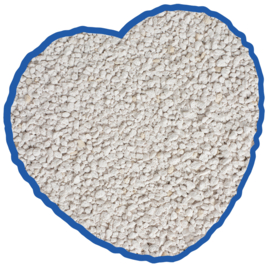 Duvo+ White mineral kattenbakvulling 10L