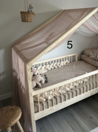 Bedhemel Doek Tule voor een bedhuisje