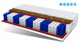 Matras KOKOS kokosvezelbekleding / hoogte 14 cm