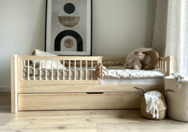 Bed ANNA PLUS MET LADE  200x90cm