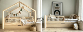 Extra poten voor klassiek bed