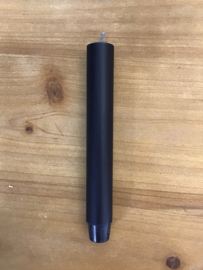 Kaars lang 18,5 cm Black