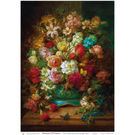 Decoupage Posh Chalk - Bouquet of flowers A1
