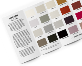 Colour Card Wall Paint - New colours