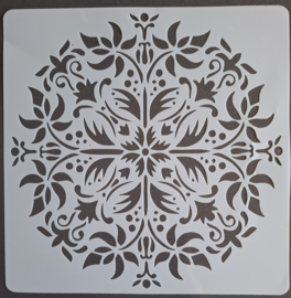 Sjabloon 30x30 - Mandala 11
