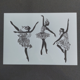 Sjabloon A4 - Ballerina's