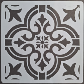 Sjabloon 30x30 - Azule tegel 4