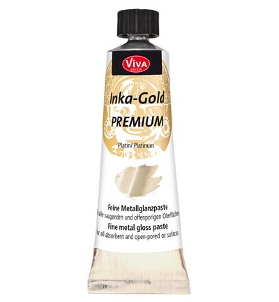 Wax metallic Inka-Gold - Platinum