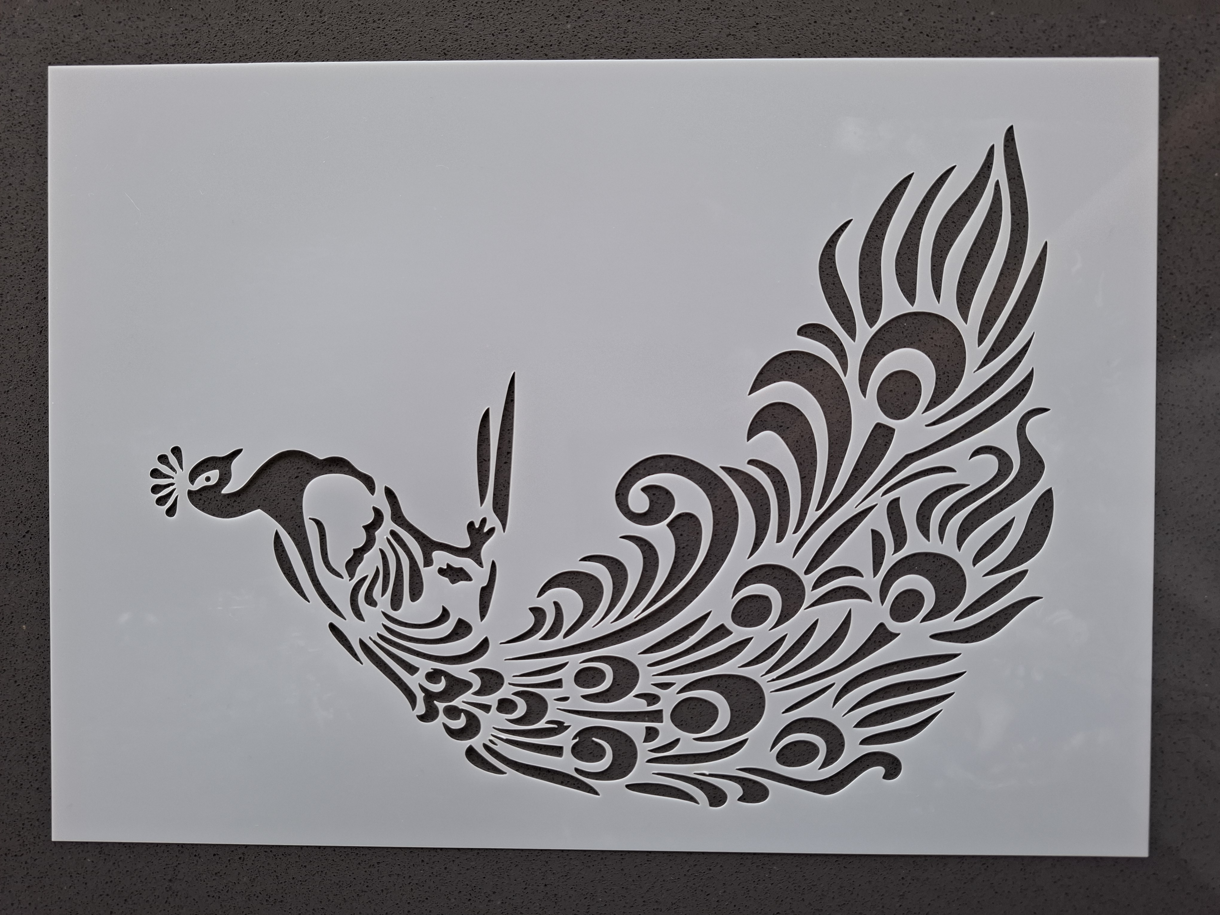 Sjabloon A4 - Pauw los